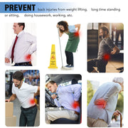 Lumbar support belt construction detail