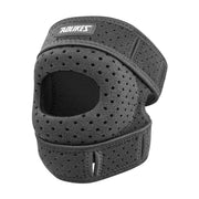 Dark Grey open-patella knee support brace