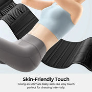 Lumbar support belt flexible wraparound fit