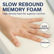 Slow-rebound memory foam cushion detail