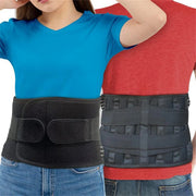 Adjustable back belt side view
