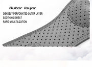 Knee support brace outer fabric detail