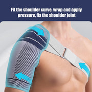 Adjustable shoulder support brace colour option