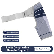Shoulder support brace package and product information