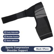 Shoulder support brace strap placement guide