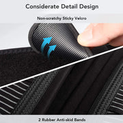 Lumbar support belt front view