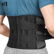 Adjustable lumbar support belt included in the lumbar and seat comfort bundle